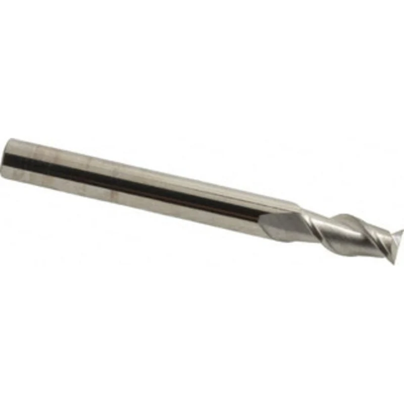 KYOCERA SGS 6mm, 13mm LOC, 6mm Shank Diam, 57mm OAL, 2 Flute, Solid Carbide Square End Mill Single End, Uncoated, Spi...
